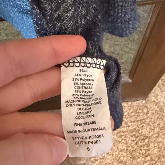 Papermoon Charcoal Open Front Cardigan - Picture 3 of 7